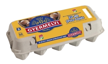 Gyermelyi tojás 10-es dobozos fert. (200-as)