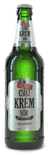 Tiltott Csíki Silver Sör 0,5L  palack 4,5%