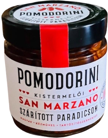 Pomodorini San Marzano
Szárított paradicsom olajban 150g