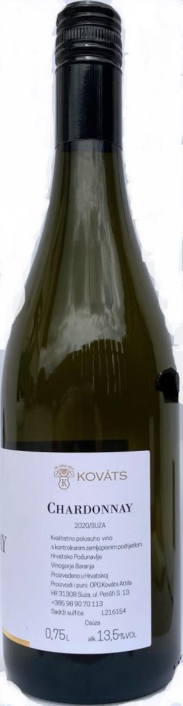 Kováts Chardonnay 2020 0,75L