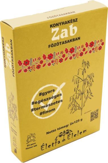 Életfa Zab 2*125g