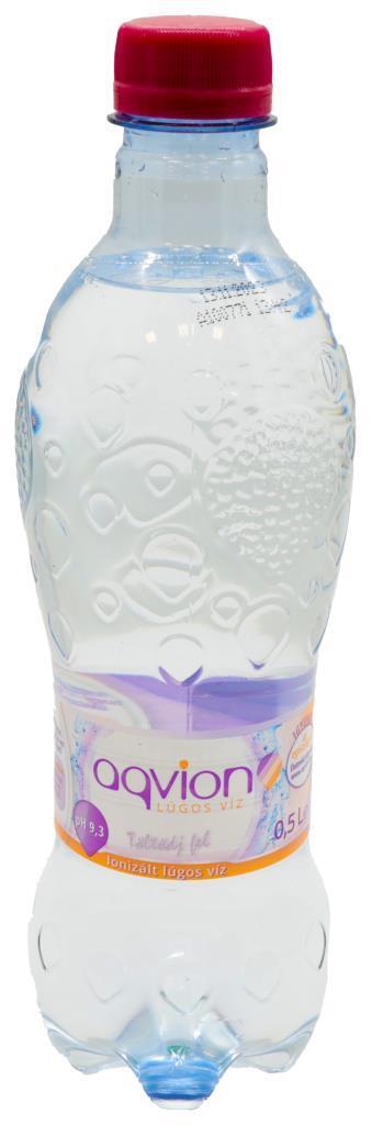 Aqvion ionizált lúgos víz pH 9,3 0,5 L