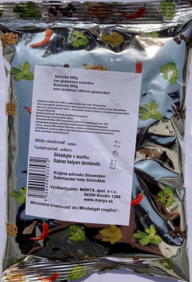 Boszorka – ételízesítő 500g - nátrium-glutamát mentes