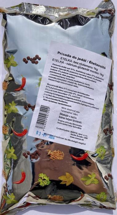Etelka ételízesítő 1 kg - nátrium-glutamát mentes