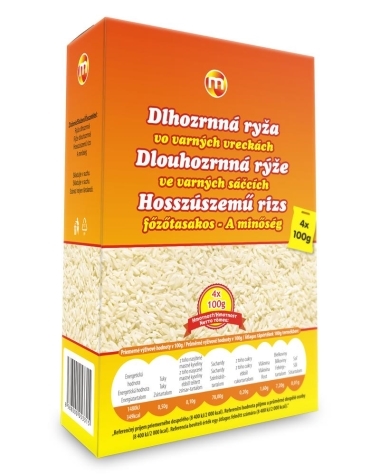 Hosszúszemű rizs főzőtasakos 400g - A minőség