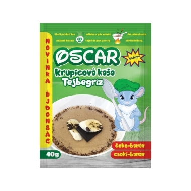 Tejbegríz Oscar csoki-banán 40g
