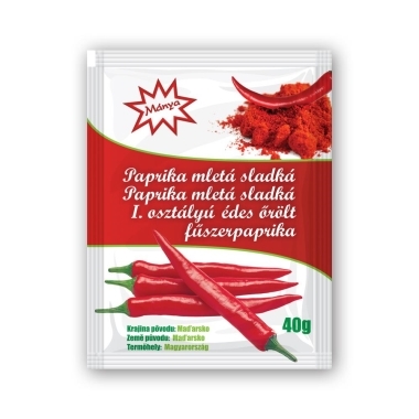 Őrölt fűszerpaprika – csemege 40g