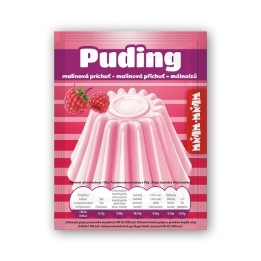 Málnaízű pudingpor 37g
