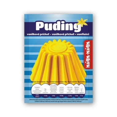 Vaníliaízű pudingpor 37g